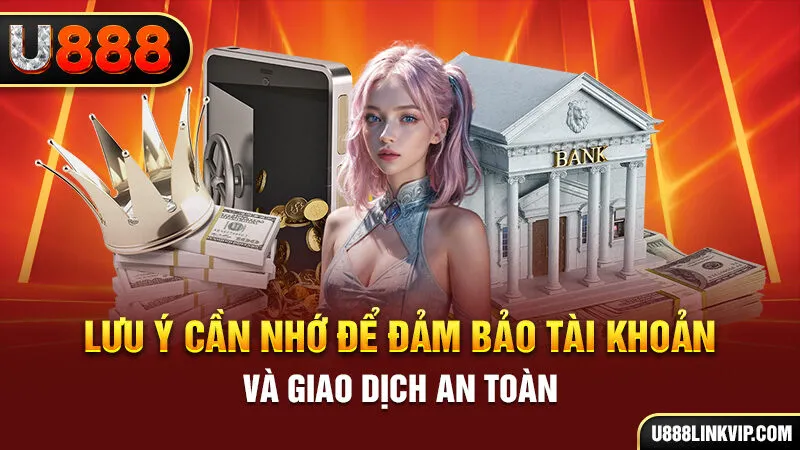 Lưu ý cần nhớ để đảm bảo tài khoản và giao dịch an toàn